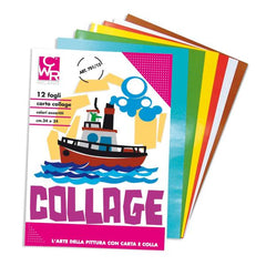 COLLAGE CARTA RASATA