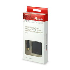 EQUIP - ADATTATORE da Mini DisplayPort a DVI-I Dual Link M/F