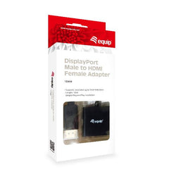 EQUIP - ADATTATORE DISPLAYPORT (M) - HDMI (F)