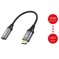 EQUIP - ADATTATORE da DISPLAYPORT 1.4 a HDMI 8K/60Hz