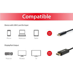 EQUIP - CAVO da USB-C a DisplayPort, M/M, 1.8m