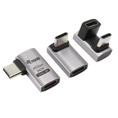 EQUIP - ADATTATORE da USB 4 C a C, 40Gbps, PD 240W, 3-pezzi