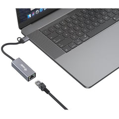 EQUIP - ADATTATORE DI RETE da USB-C a 2.5 GIGABIT (USB-C+A)