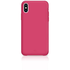 WHITE DIAMONDS - Cover semi-trasparente in TPU rigido con glitter fluttuanti nel liquido compatibile con Apple iPhone Xs/ iPhone X
