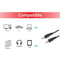 EQUIP - CAVO AUDIO STEREO 3.5mm M/M, 2.5m