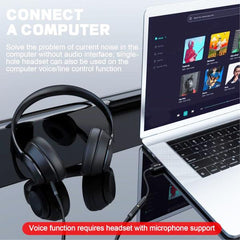 EQUIP - ADATTATORE AUDIO DA USB-A a JACK 3.5mm