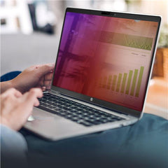 Filtro Privacy Oro per Monitor 15.6" 16:9, Schermo privacy reversibile, Privacy Screen Protector per PC, protezione/schermo rimovibile, +/- 30 gradi