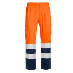 PANTALONE HV STRETCH ARANCIO - TG.L
