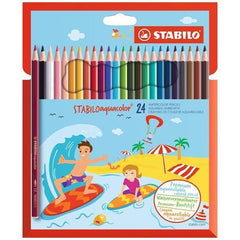 PASTELLI AQUACOLOR - Astuccio 24 pezzi
