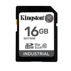 16GB SDHC Industrial -40C to 85C C10 UHS-I U3 V30 A1 pSLC