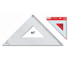 SQUADRA ALLUMINIO PROFIL 45° cm35