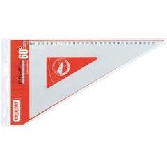 SQUADRA ALLUMINIO PROFIL 60° - 35 cm