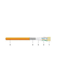 CAVO S/FTP CAT.6A DCA ARANCIO 1000M