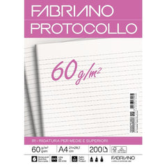 CARTA PROTOCOLLO A4 60g - RIG 1R