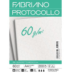 CARTA PROTOCOLLO A4 60g 200ff - RIG 5 MM
