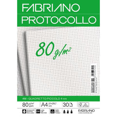 CARTA PROTOCOLLO A4 80g - RIG 4 MM