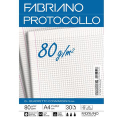 CARTA PROTOCOLLO A4 80g- RIG Q