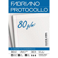 CARTA PROTOCOLLO A4 80g- RIG Q
