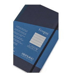 Ecoqua Plus Fabric - Dark Blue Lines A5