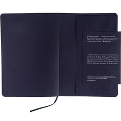 Ecoqua Plus A5 Stitched - Lines - Vino