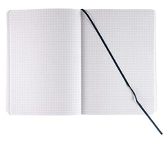 Fabriano - Quaderno ecoqua plus stitch a quadretti a5, 80 fogli color dark blue