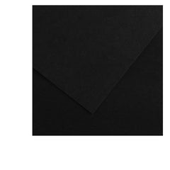 CARTONCINO VIVALDI CANSON 185 GMQ 50 FOGLI A3 NERO
