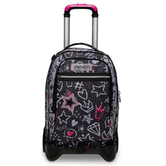 TROLLEY JACK SEVEN 2 RUOTE ZIPPER GLAMY