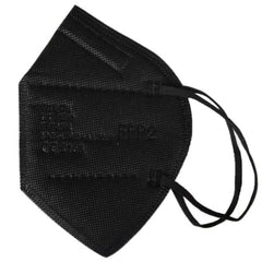 MASCHERINA FILTRANTE FFP2 VALUE&SAFE CON ELASTICI - NERA