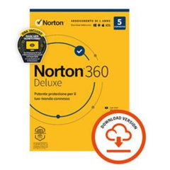Norton 360 Deluxe - 5 Dev 50GB - ESD EMPOWER