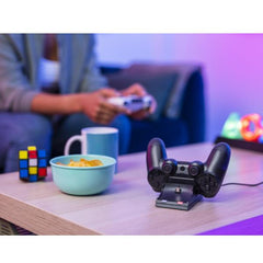 DOCK RICARICA PER 2 GAMEPAD/CONTROLLER PLAYSTATION PS4 - TRUST GXT 235 - NERO