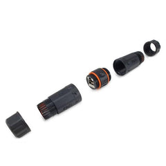 EQUIP - COUPLER INLINE CAT.6A RJ45 SCHERMATO, IP68, da Esterno