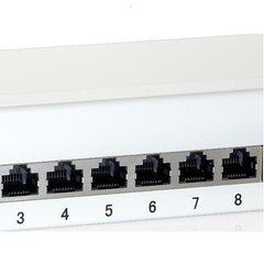 EQUIP - PATCH PANEL 12-PORTE CAT.6 PREMIUM Desktop, Grigio chiaro