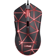 MOUSE GAMING RGB CABLATO - TRUST GXT 133 LOCX NERO