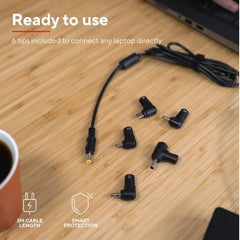 ALIMENTATORE/CARICABATTERIA ASUS UNIVERSALE LAPTOP/NOTEBOOK 90W - TRUST MAXO - NERO