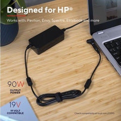 ALIMENTATORE/CARICABATTERIA HP UNIVERSALE LAPTOP/NOTEBOOK 90W - TRUST MAXO - NERO