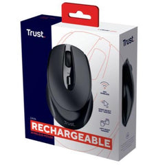 MOUSE WIRELESS RICARICABILE - 1600DPI - TRUST ZAYA - NERO