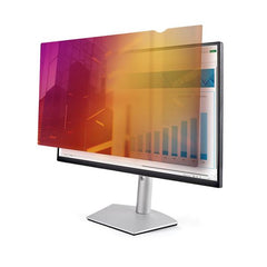 Filtro Privacy Oro per Monitor 23,8" 16:9, schermo privacy reversibile, Privacy Screen Protector per PC, protezione/schermo rimovibile, +/- 30 gradi