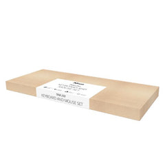 KIT DESK SET TASTIERA E MOUSE CABLATI RESISTENTI AGLI SVERSAMENTI- LAYOUT ITALIANO - TRUST TKM-250 NERO