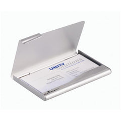 Porta biglietti da visita BUSINESS CARD BOX in alluminio