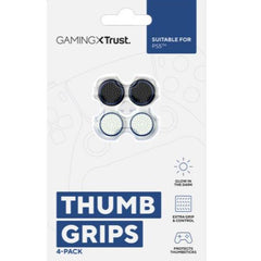 GOMMINI ANTISCIVOLO THUMB GRIPS CONTROLLER PLAYSTATION 5 PS5 (4PZ: 2 BIANCHI + 2 NERI) - TRUST GXT266