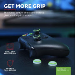 GOMMINI ANTISCIVOLO THUMB GRIPS CONTROLLER XBOX (4PZ: 2 BIANCHI + 2 NERI) - TRUST GXT267