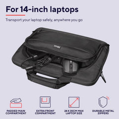 SYDNEY SLIM LAPTOP BAG 14" ECO
