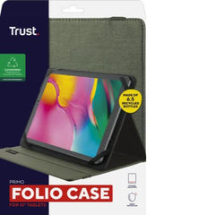 CUSTODIA FOLIO PER TABLET FINO A 10 POLLICI - MATERIALE RICICLATO 100% - TRUST PRIMO VERDE