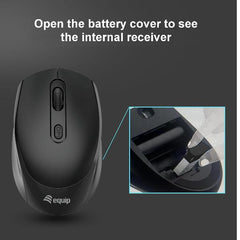 EQUIP - MOUSE WIRELESS 4-TASTI