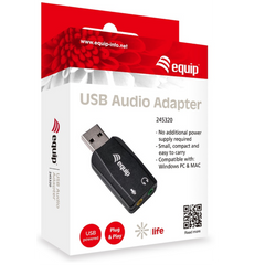 EQUIP – ADATATTORE AUDIO USB