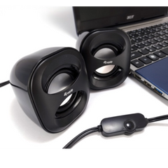 EQUIP – MINI USB SPEAKER 2.0, 6W, jack 3.5mm