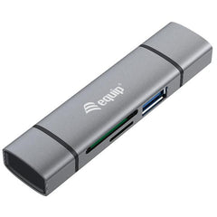 EQUIP - LETTORE DI SCHEDE CON HUB USB 3.0 ALL IN ONE OTG