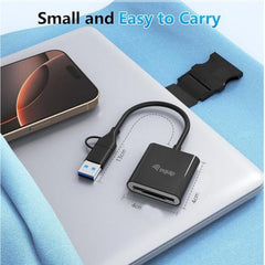 EQUIP - LETTORE DI SCHEDE CFexpress Tipo B, (USB-C + A), 10Gbps