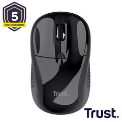 MOUSE WIRELESS - 1600DPI - TRUST BASIC NERO