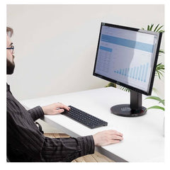 Filtro anti luce blu da 24" 16:9, filtro per schermo anti luce blu per monitor da 24 pollici, riduce l'affaticamento degli occhi, doppia opzione di montaggio, conforme a TAA